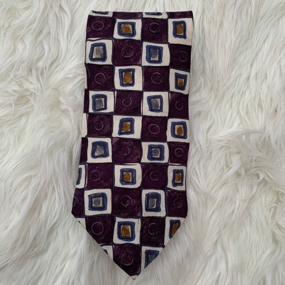 Oscar de la Renta Couture Collection 100% Silk Tie - Picture 1 of 6